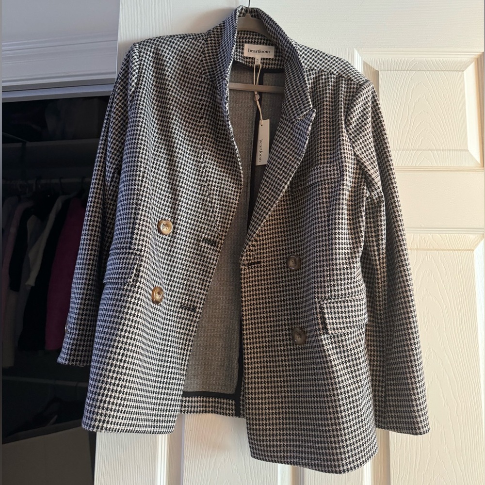 Heartloom Blazer - Houndstooth